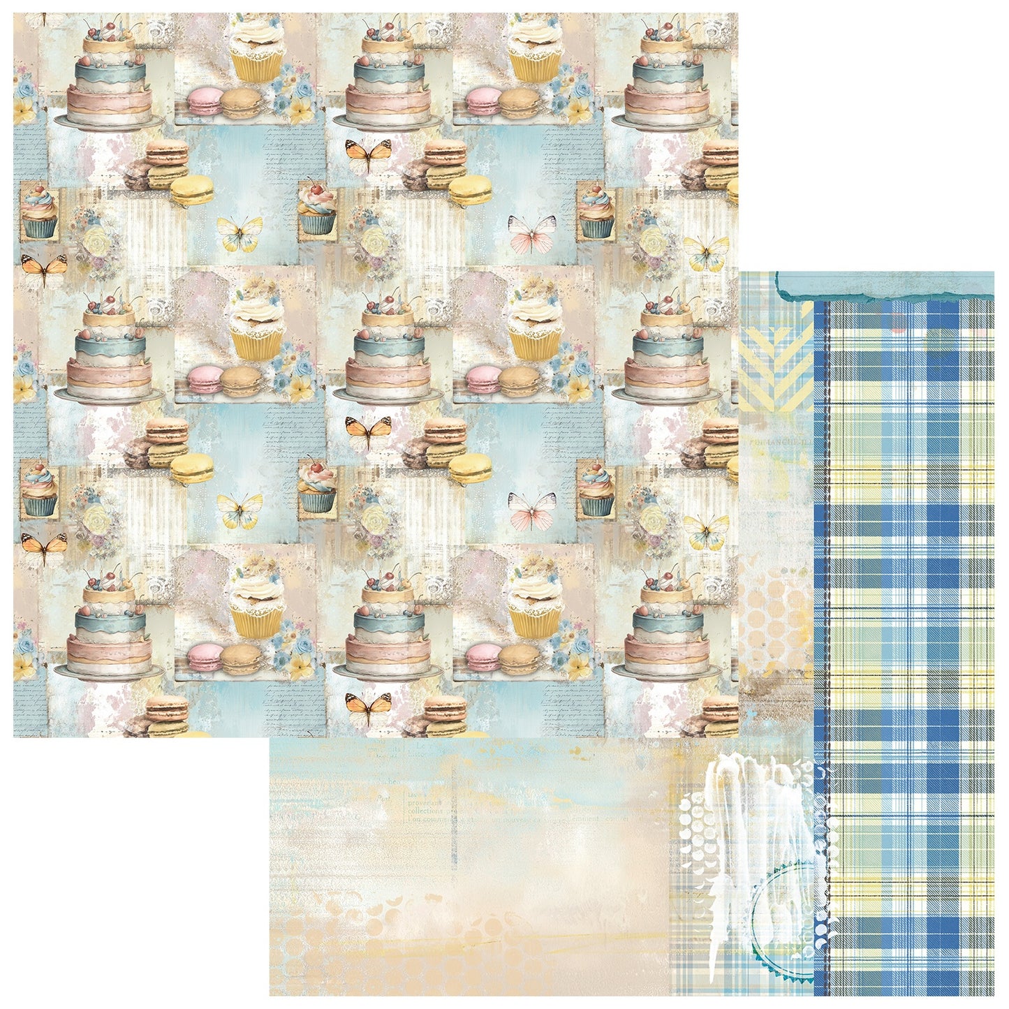 49 and Market - Glimmer And Glee Collection - 12 x 12 Double-Sided Paper - Gala