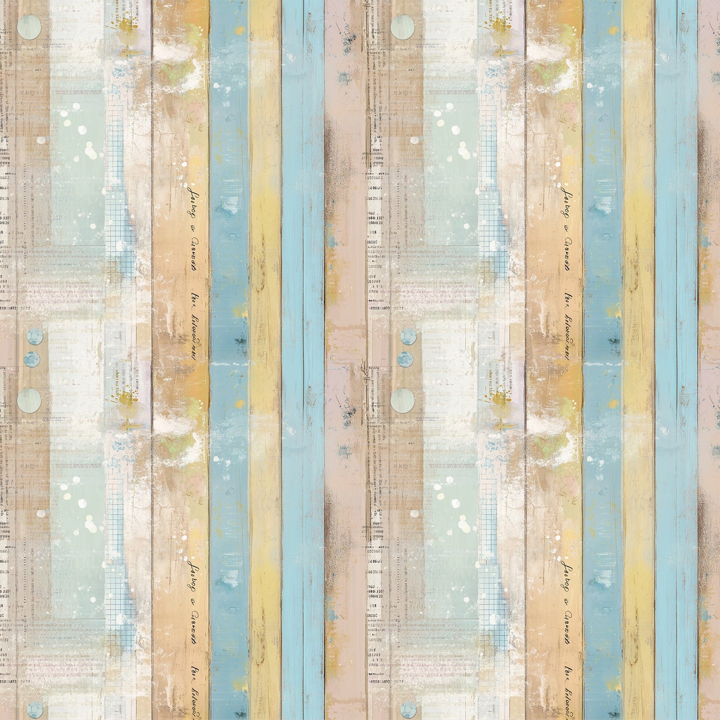 49 and Market - Glimmer And Glee Collection - 12 x 12 Double-Sided Paper - Toast