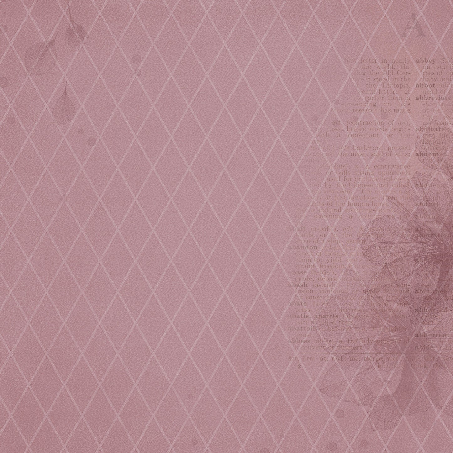 49 And Market - Faded Memory Lane Collection - 12 x 12 Double Sided Paper - Fragment