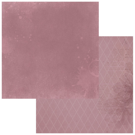 49 And Market - Faded Memory Lane Collection - 12 x 12 Double Sided Paper - Fragment