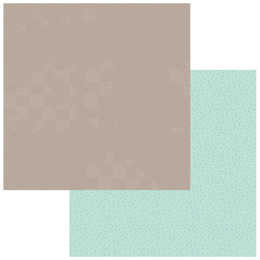 49 and Market - Glimmer And Glee Collection - 12 x 12 Double-Sided Paper - Solids 04