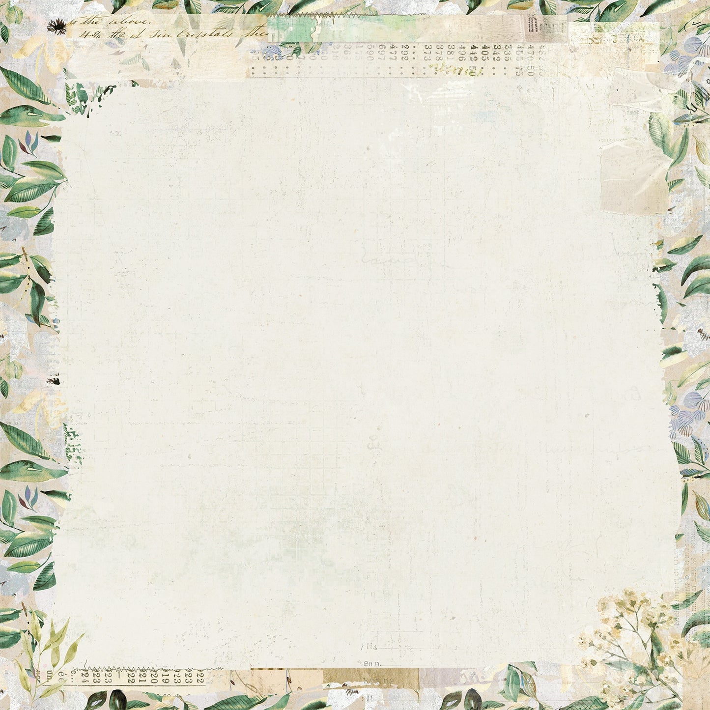 49 And Market - From The Garden Collection - 12 x 12 Double Sided Paper - Seed & Soil