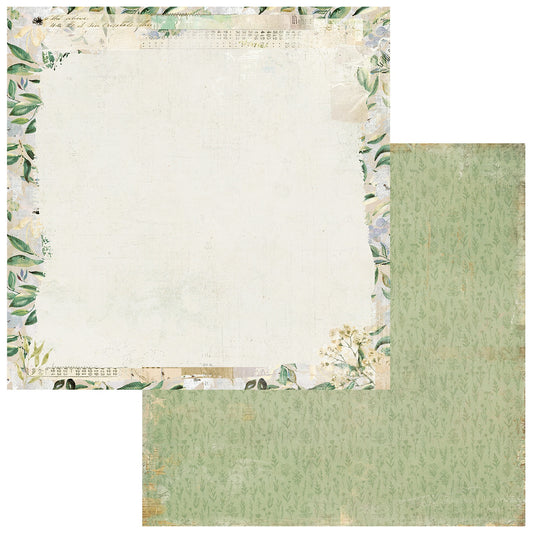 49 And Market - From The Garden Collection - 12 x 12 Double Sided Paper - Seed & Soil