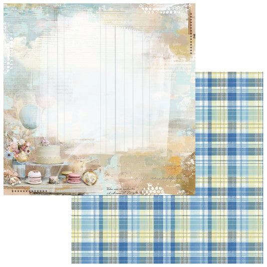 49 and Market - Glimmer And Glee Collection - 12 x 12 Double-Sided Paper - Hooray