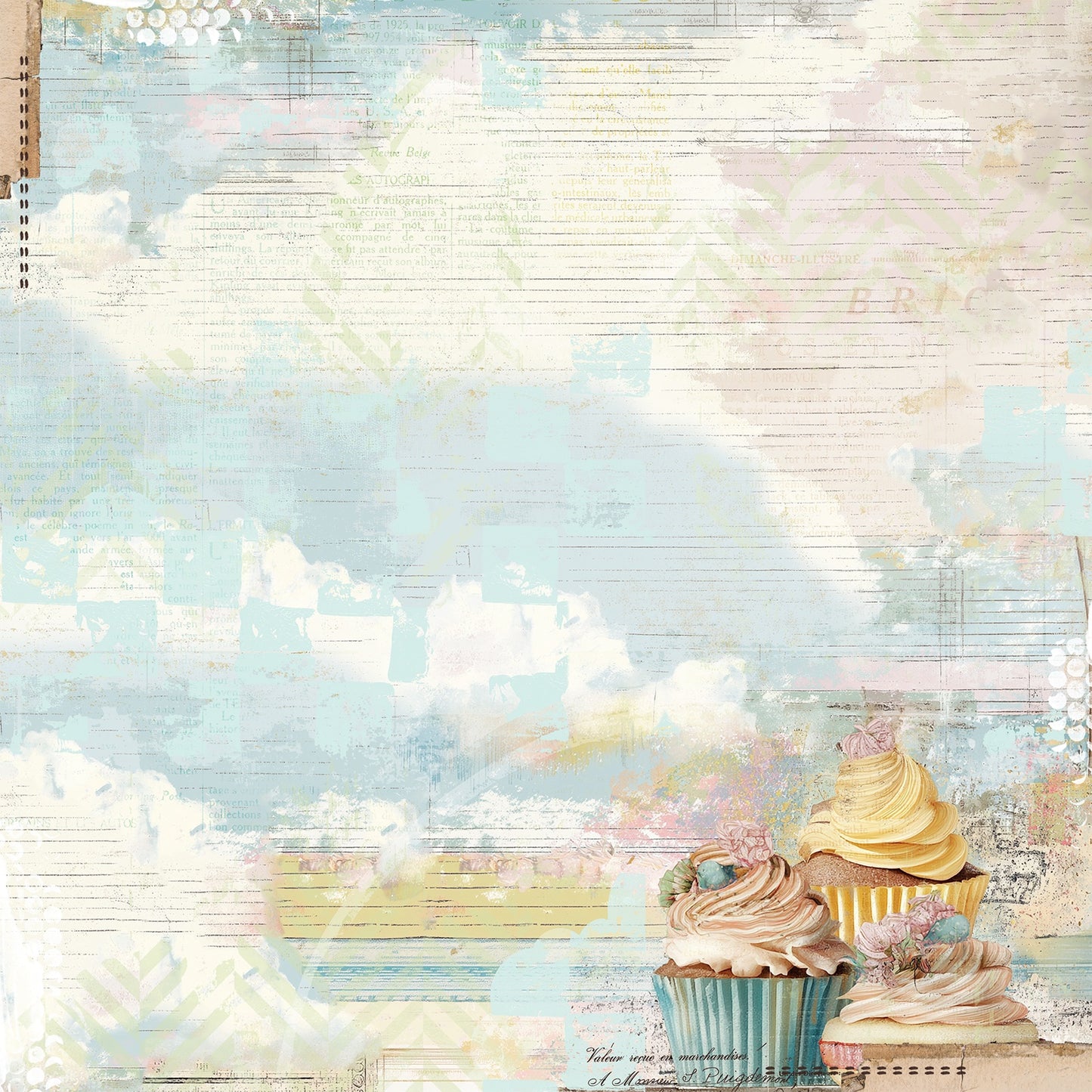 49 and Market - Glimmer And Glee Collection - 12 x 12 Double-Sided Paper - Celebrate