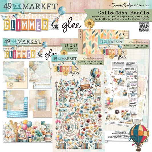 49 and Market - Glimmer And Glee Collection Bundle With Patch