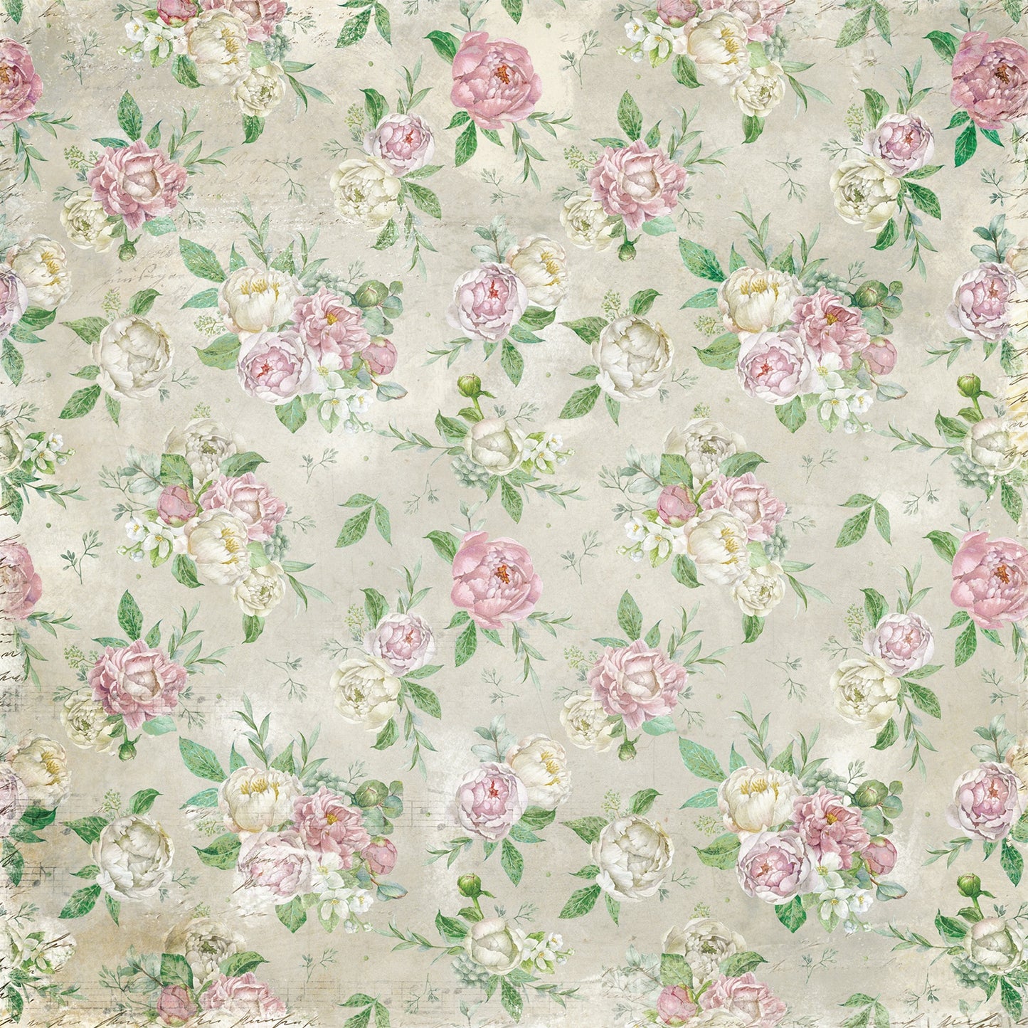 49 And Market - From The Garden Collection - 12 x 12 Double Sided Paper - Foxglove