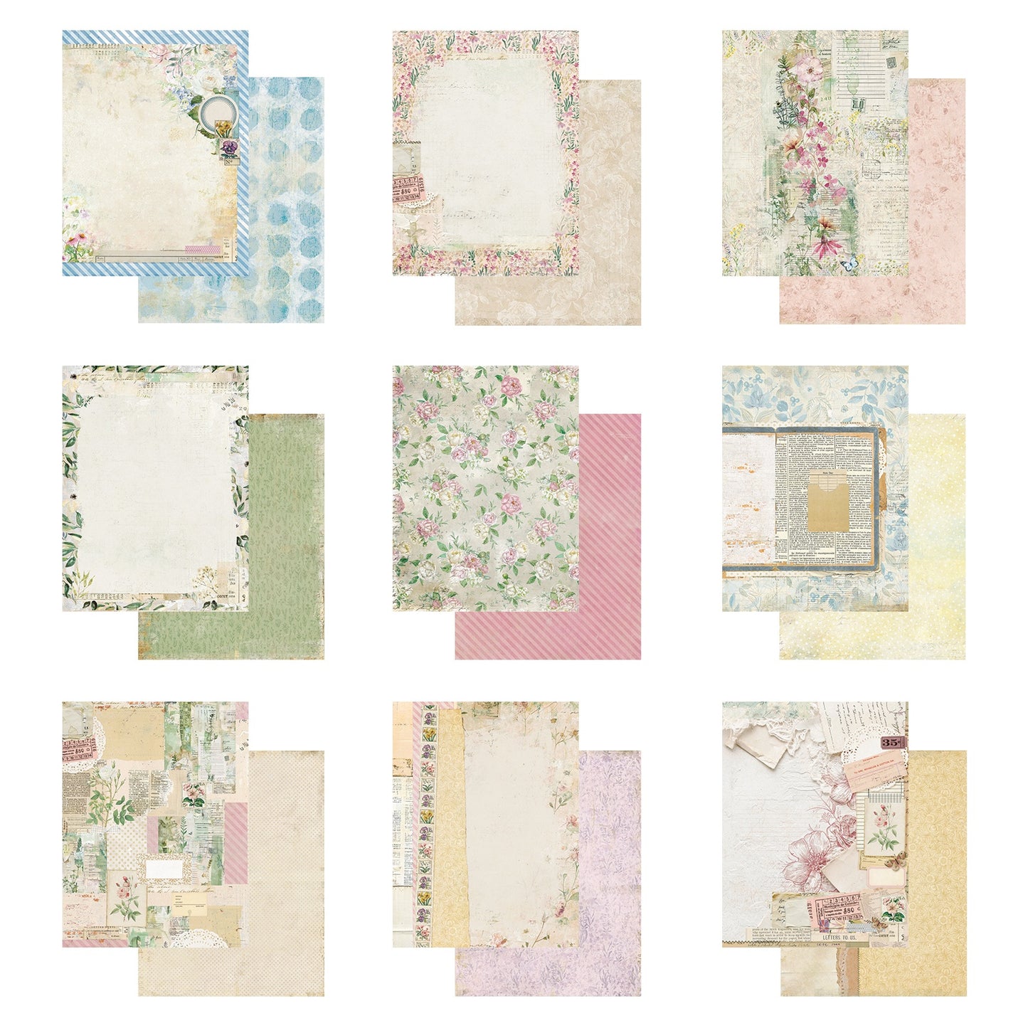 49 And Market - From The Garden Collection - 6 x 8 Collection Pack