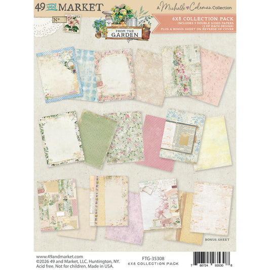 49 And Market - From The Garden Collection - 6 x 8 Collection Pack