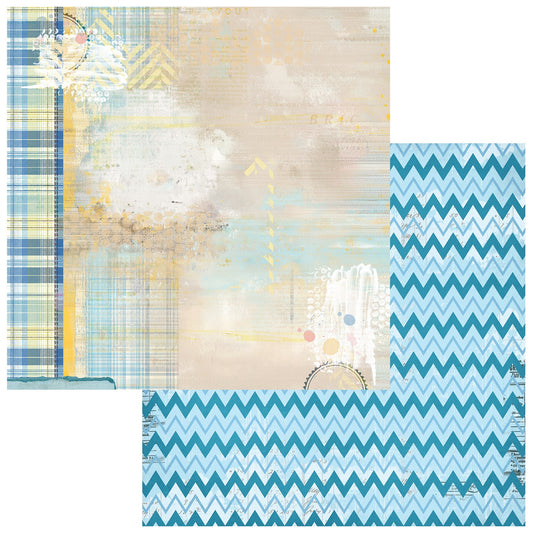49 and Market - Glimmer And Glee Collection - 12 x 12 Double-Sided Paper - Jubilee
