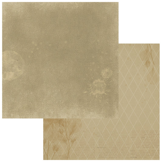 49 And Market - Faded Memory Lane Collection - 12 x 12 Double Sided Paper - Remembered