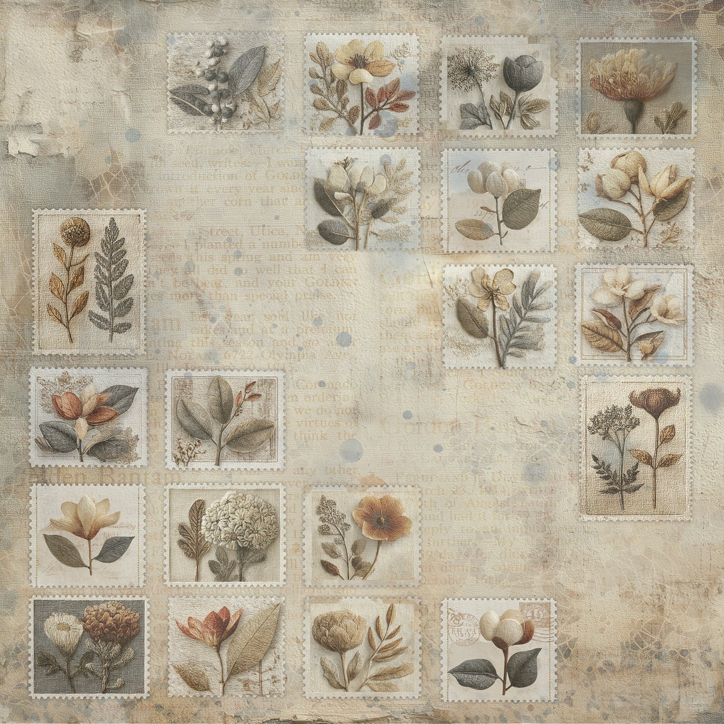 49 And Market - Faded Memory Lane Collection - 12 x 12 Collection Pack