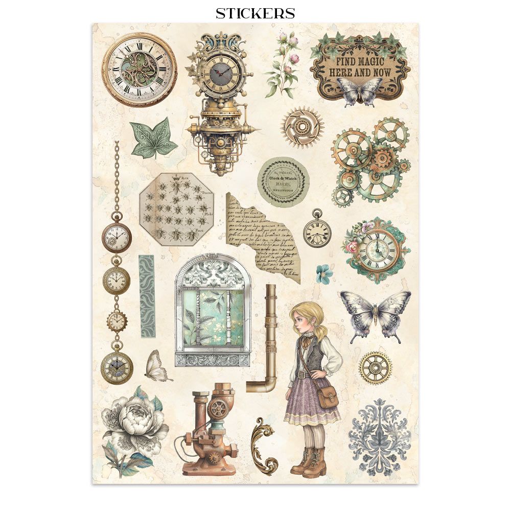 Stamperia - Junk Journal - Gardens of Time