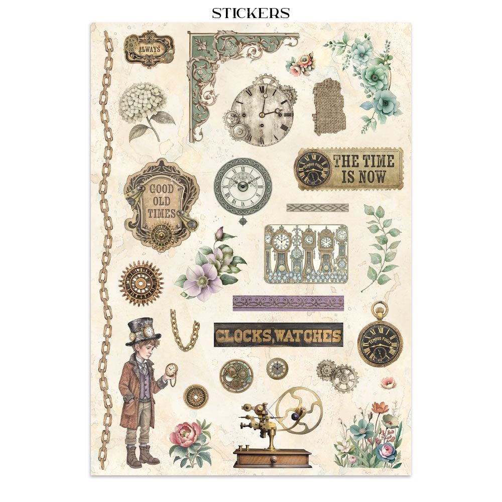 Stamperia - Junk Journal - Gardens of Time