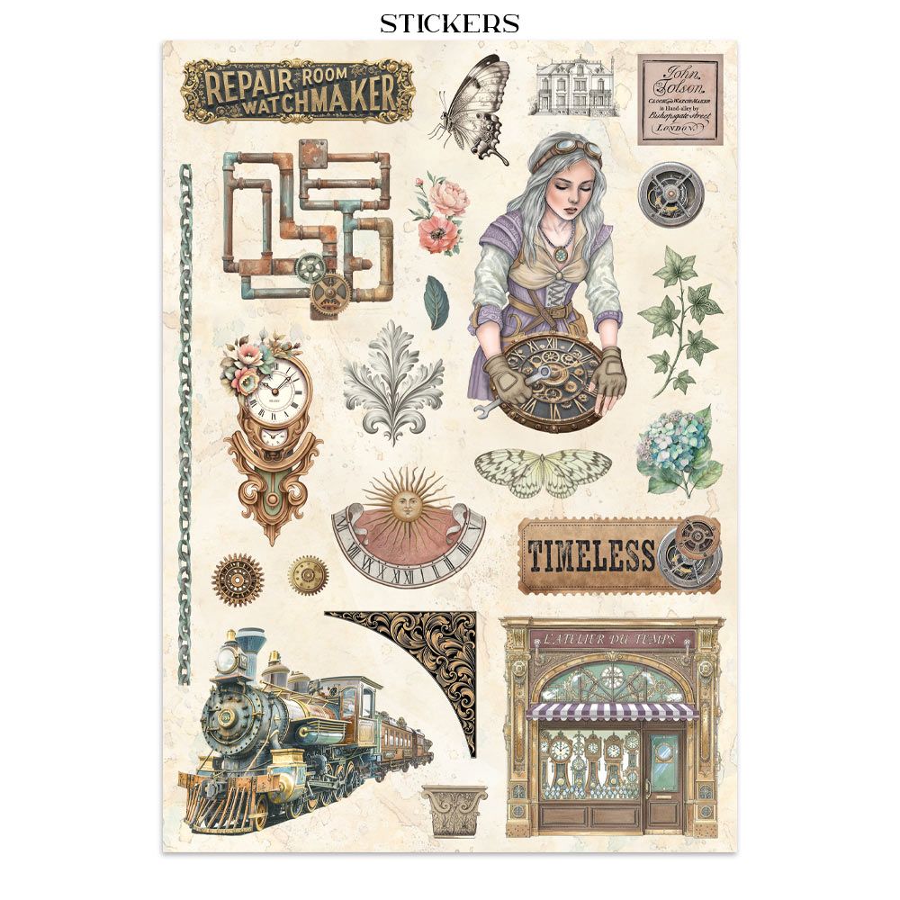Stamperia - Junk Journal - Gardens of Time