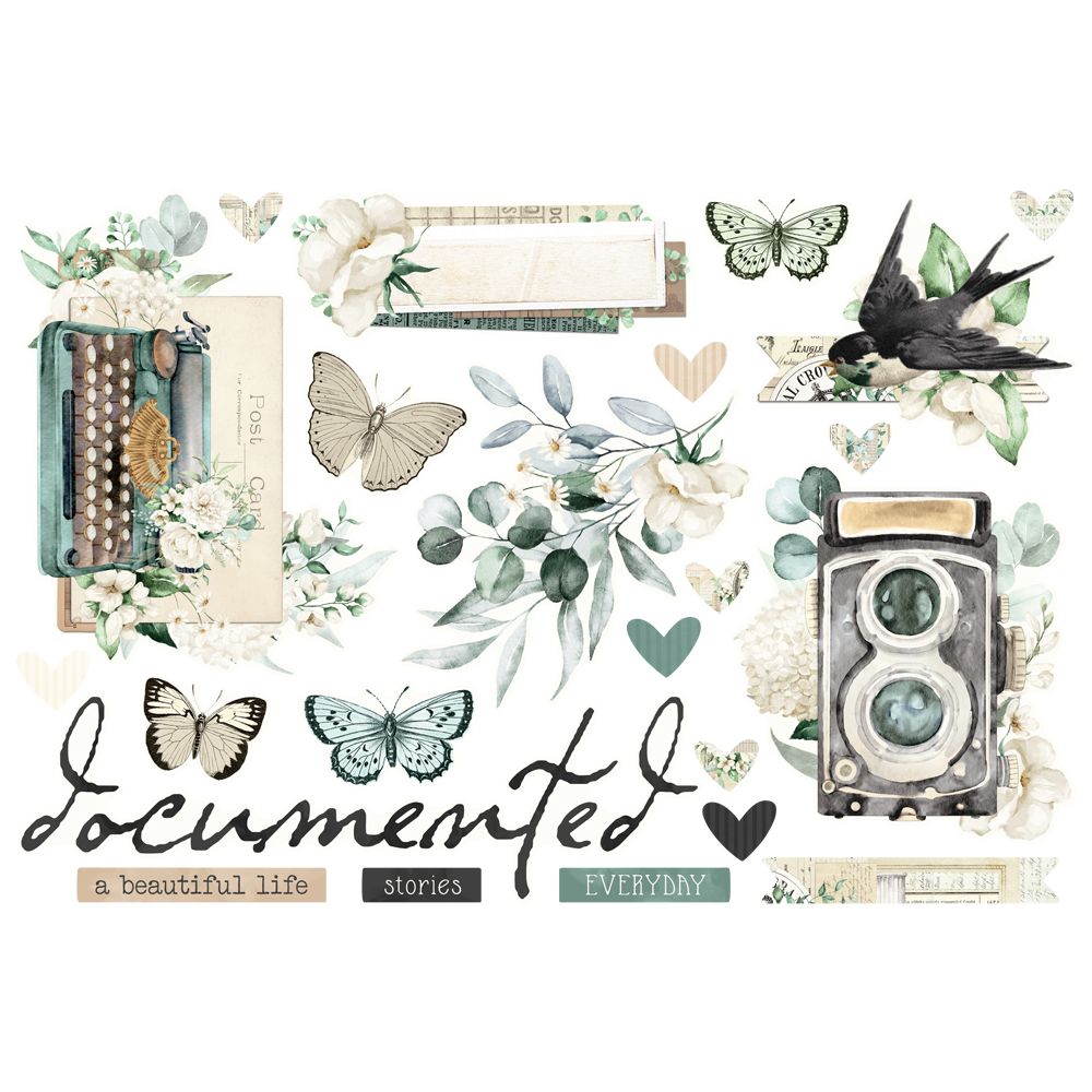Simple Stories - Simple Vintage Timeless Harmony - Simple Pages Page Pieces