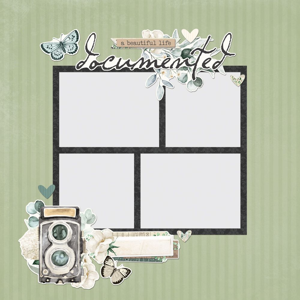 Simple Stories - Simple Vintage Timeless Harmony - Simple Pages Page Pieces