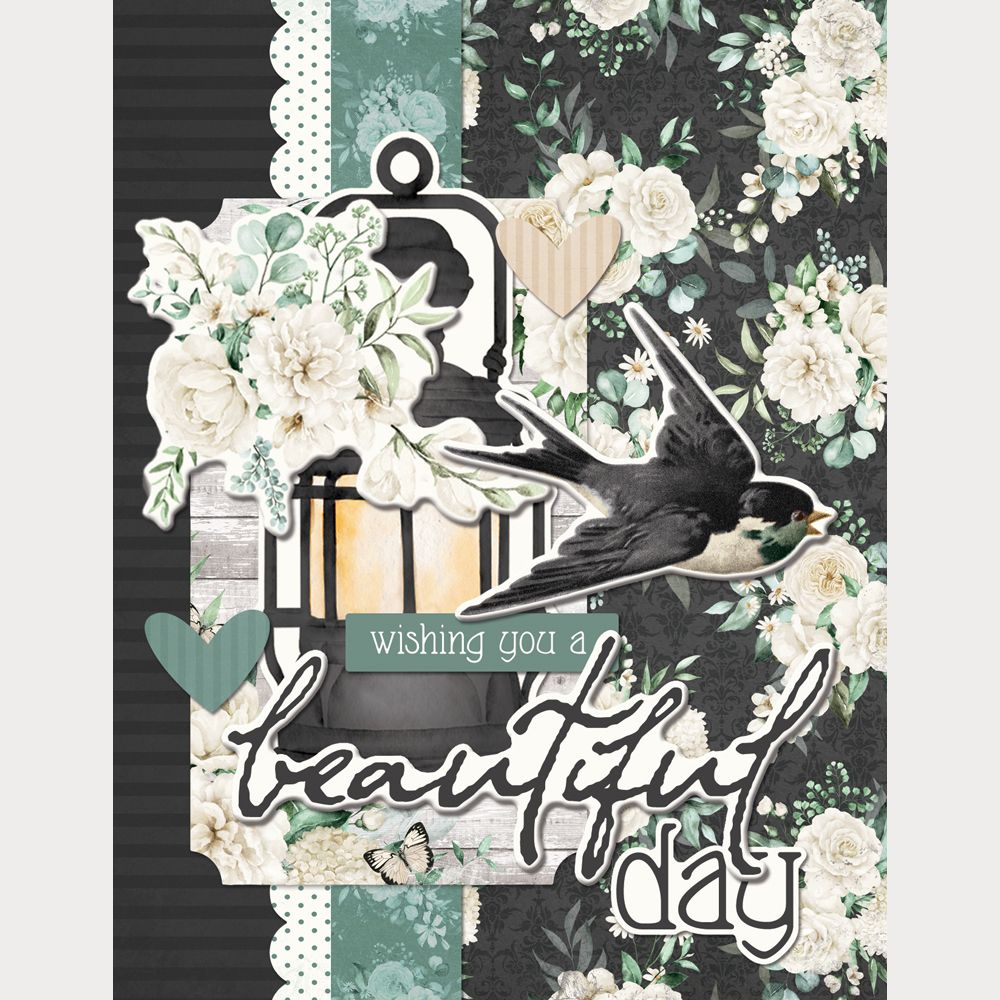 Simple Stories - Simple Vintage Timless Harmony Collection - Simple Cards Kit