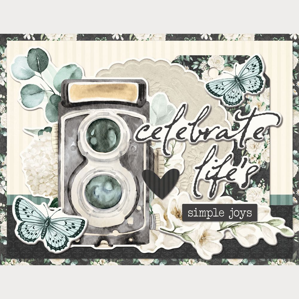 Simple Stories - Simple Vintage Timless Harmony Collection - Simple Cards Kit