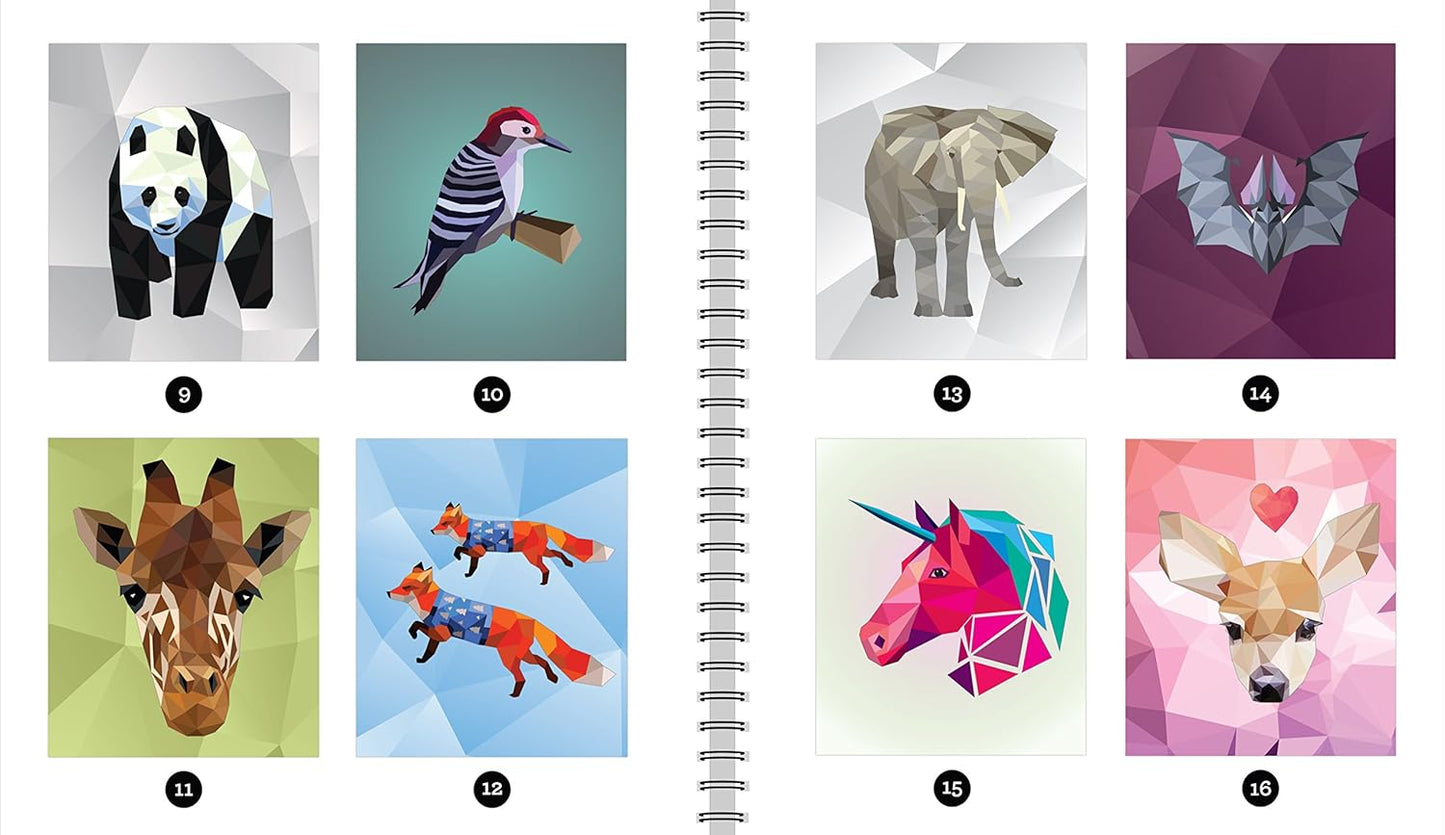 Brain Games - Sticker by Number: Animals