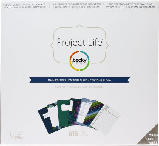 Project Life - Becky Higgins - Rain Edition Core Kit