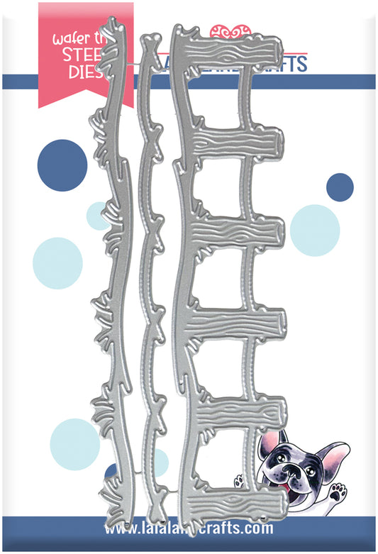 La-La Land Crafts - Dies - Beach Pilings Border
