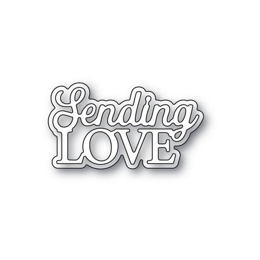 Memory Box Inc - Everyday Sentiments Collection  Craft Die - Sending Love