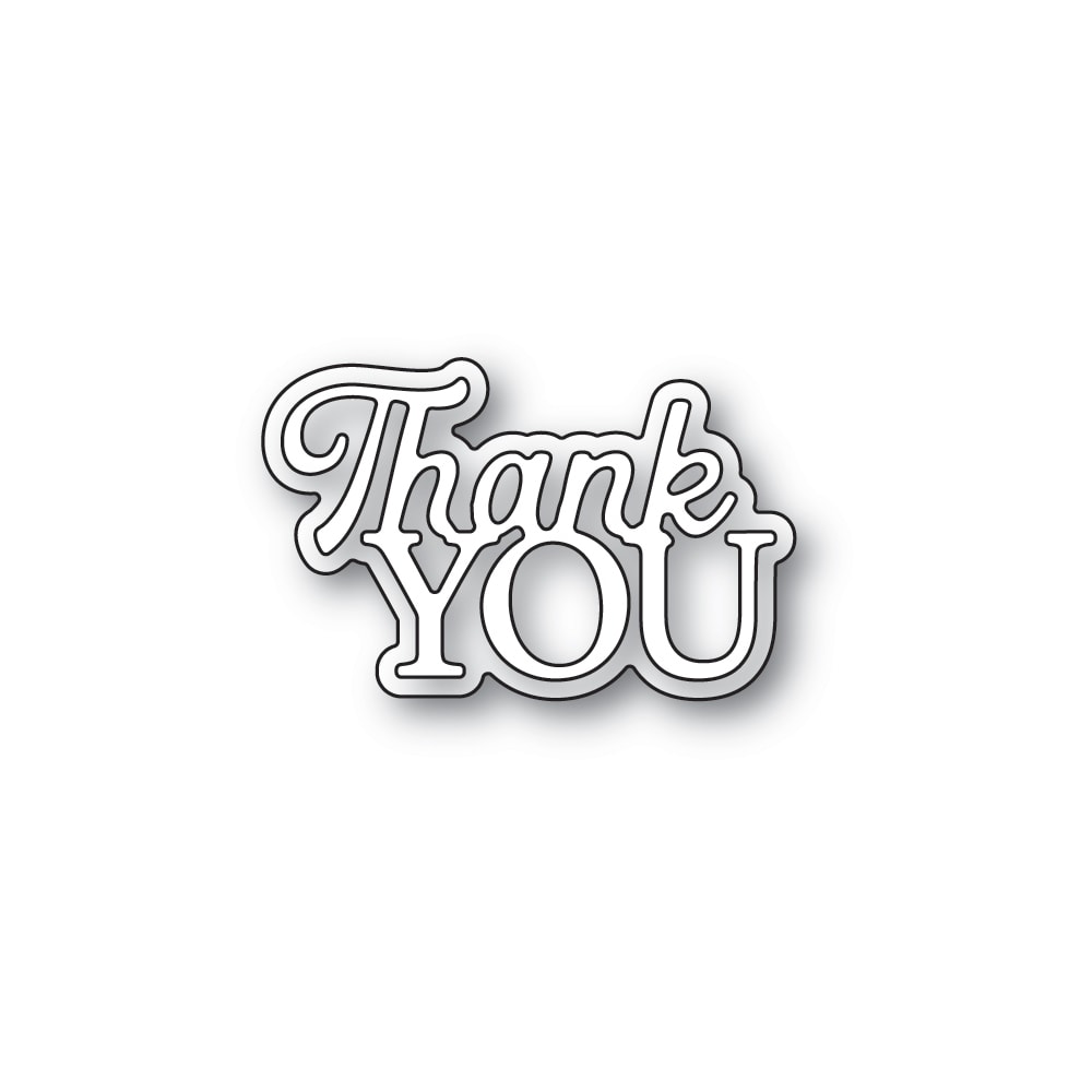 Memory Box Inc - Everyday Sentiments Collection  Craft Die- Thank You