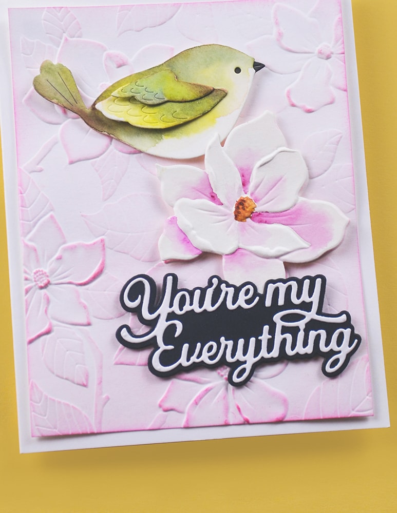 Memory Box Inc - Everyday Sentiments Collection  Craft Die - You're My Everything