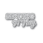 Memory Box Inc - Everyday Sentiments Collection  Craft Die- Sending A Hug