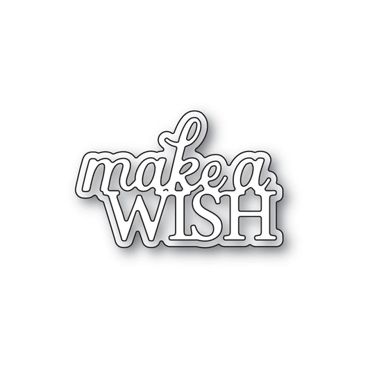 Memory Box Inc - Everyday Sentiments Collection  Craft Die- Make A Wish