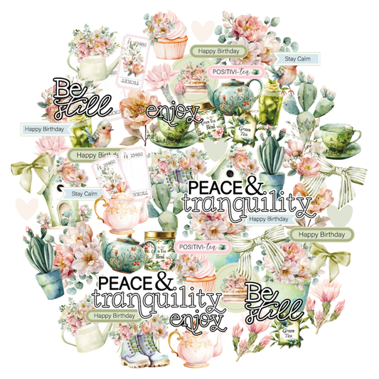 Uniquely Creative - Tea And Tranquility Collection - Creative Cuts