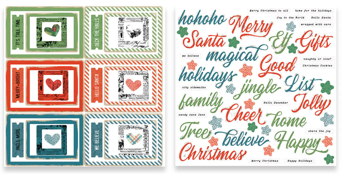 Arden Creaive Studio - Season of Joy - Page Makers Ephemera Pack