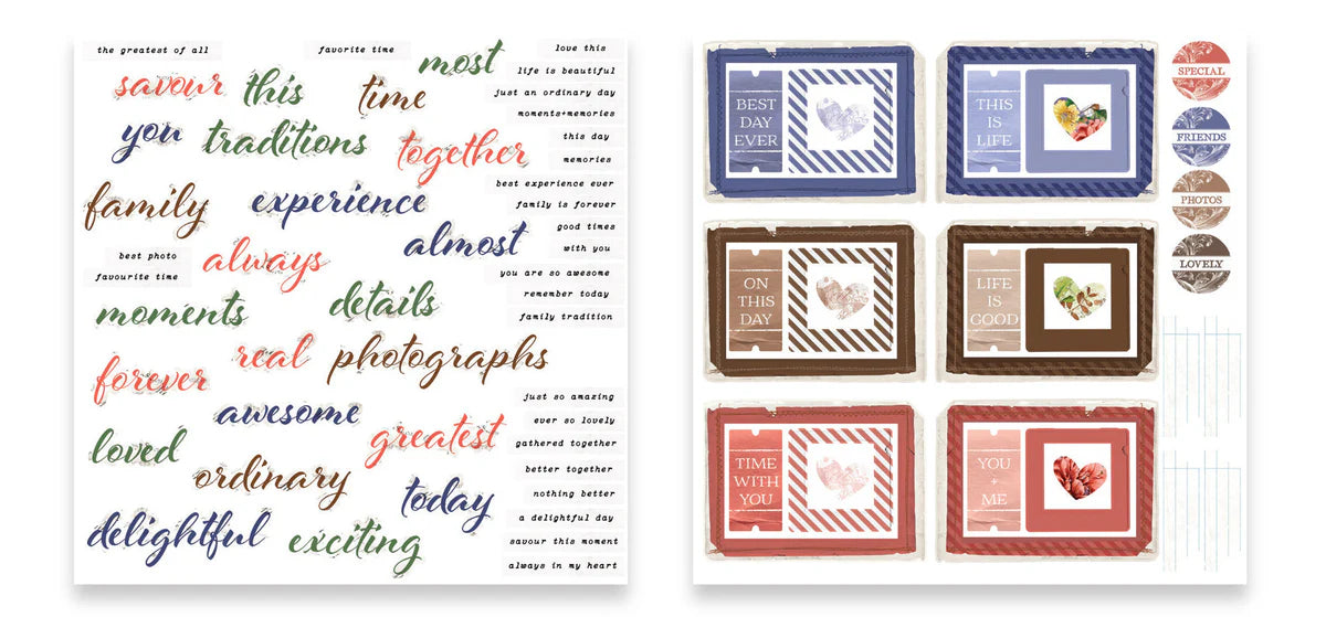 Arden Creative Studio - Laurel Grove - Page Makers Ephemera Pack