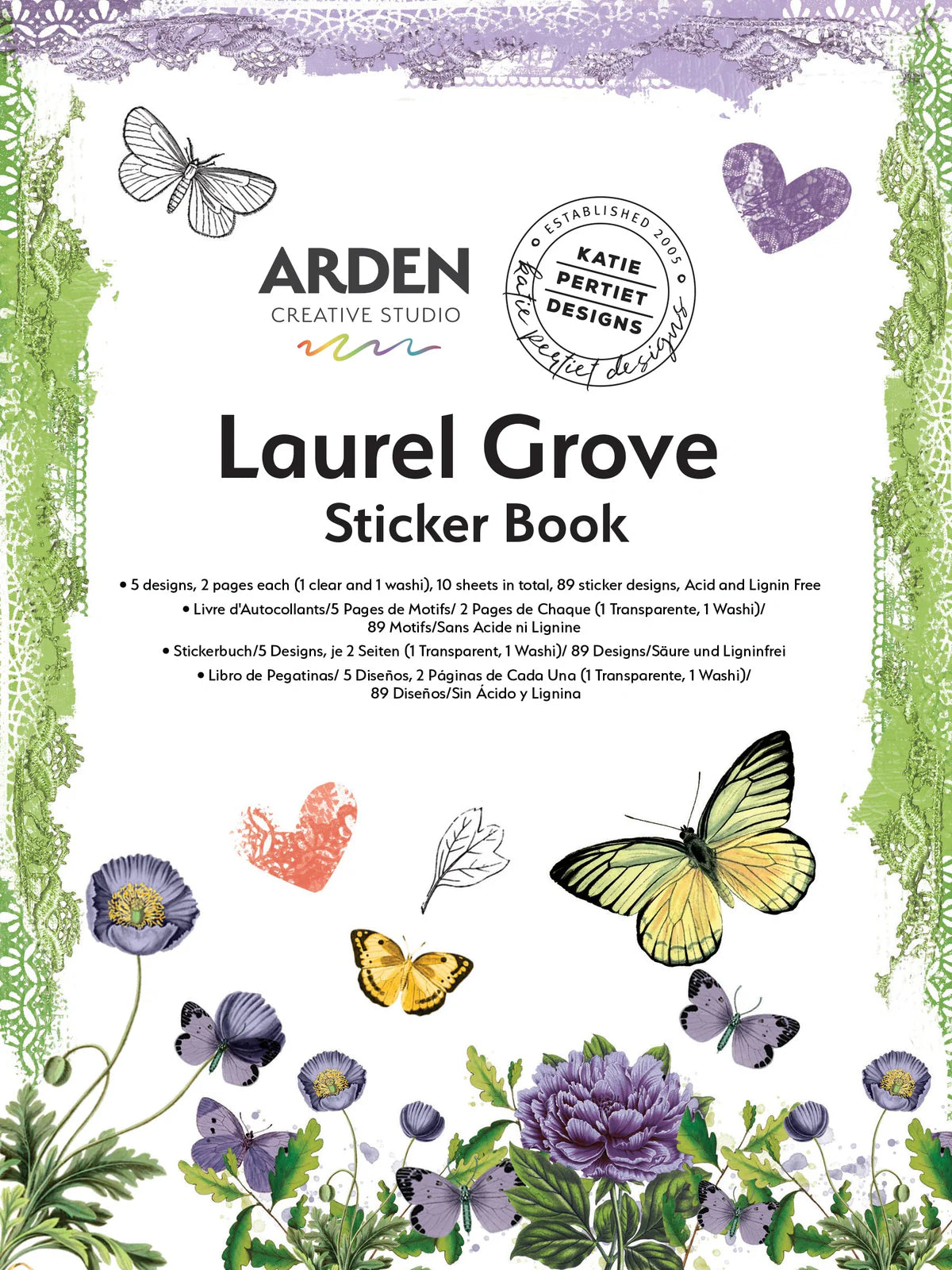 Arden Creative Studio - Laurel Grove Sticker Book