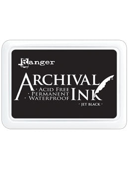 Ranger Ink - Archival Ink Pad - Jet Black
