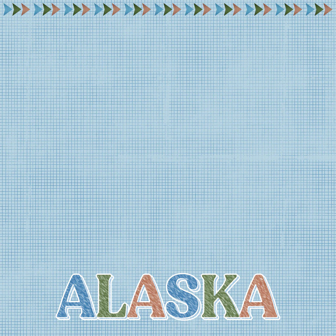 SSC Designs - Alaska Collection - Alaska Sightseeing - 12 x 12 Double-Sided Scrapbook Paper