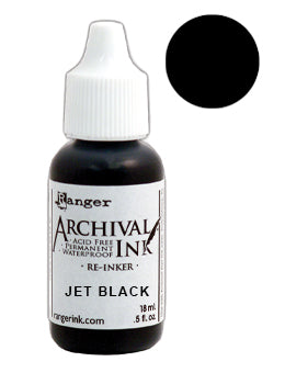 Ranger Ink - Archival Ink Reinker - Jet Black