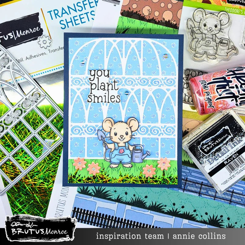 Brutus Monroe - Rooted In Kindness Collection - Clear Photopolymer Stamps - Theodore's Garden