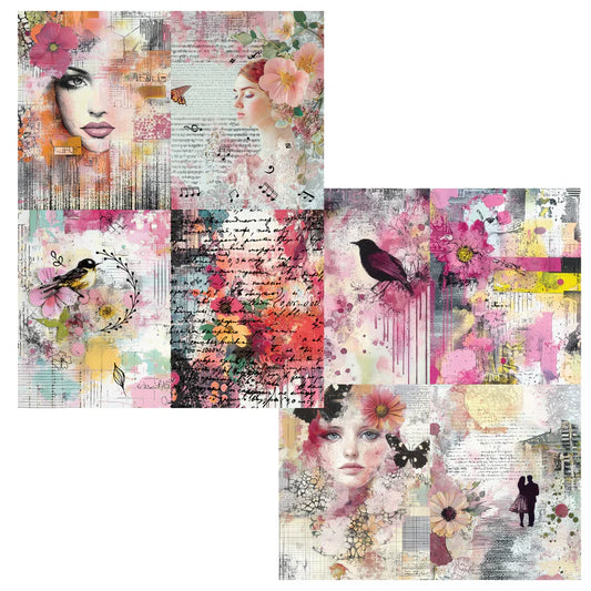 Brutus Monroe - Art Journal One | DuoFoil Washi Sheet