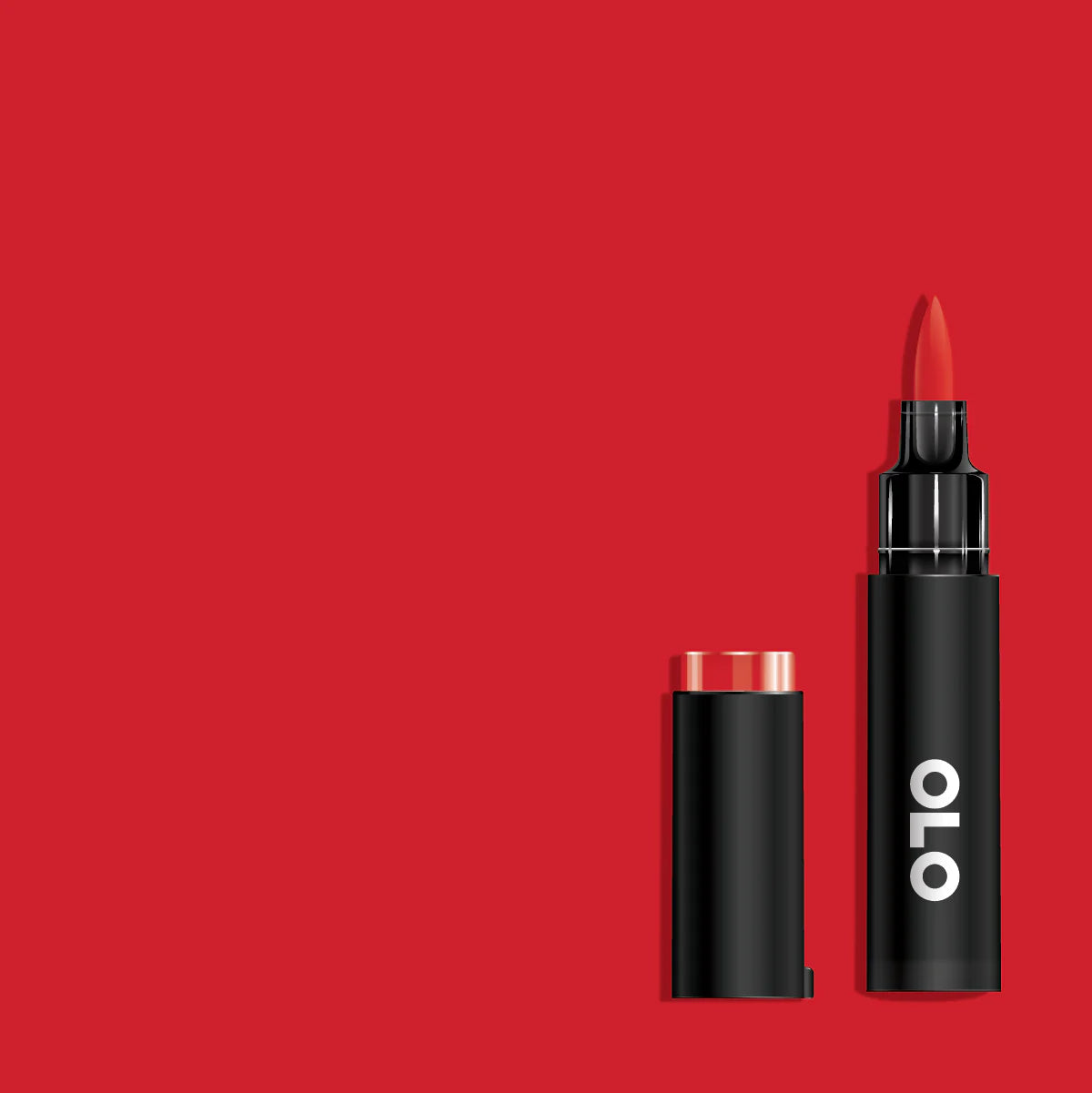 OLO MARKER - Brush - R0.5- Vermilion