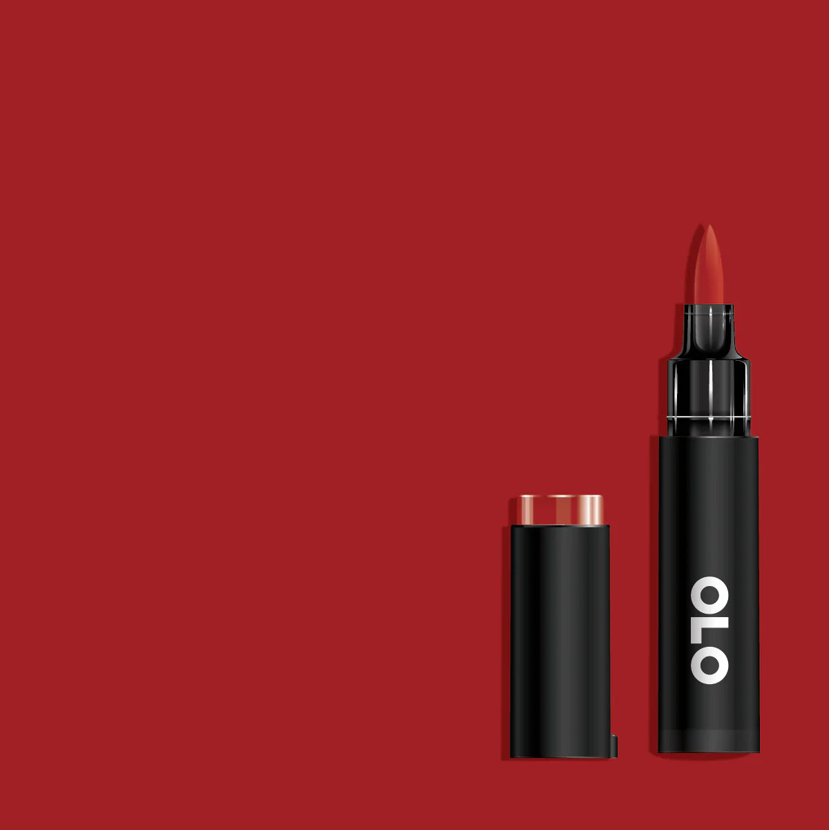 OLO MARKER - Brush - R0.6- Cranberry
