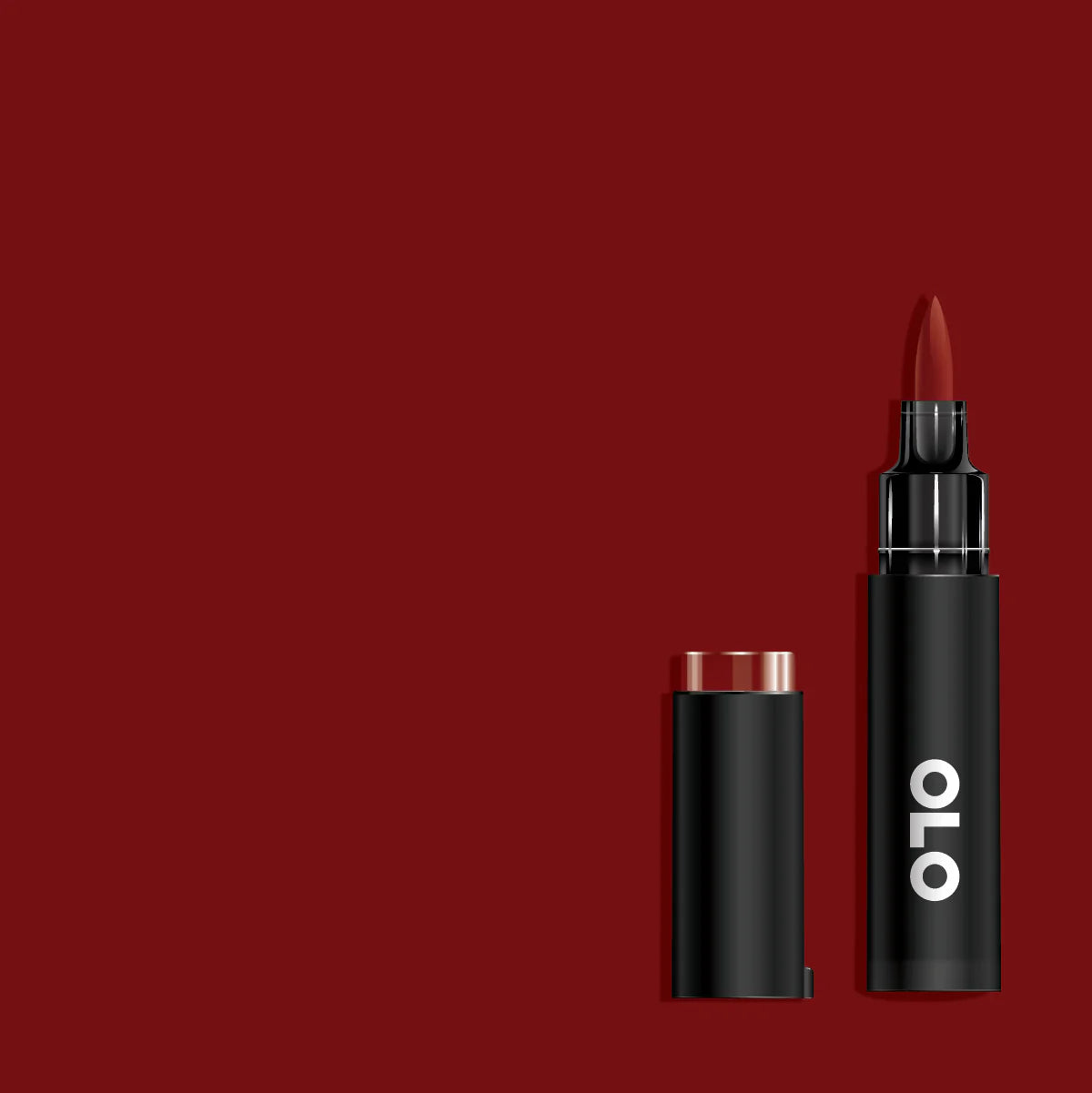 OLO MARKER - Brush - R1.7 - Carmine