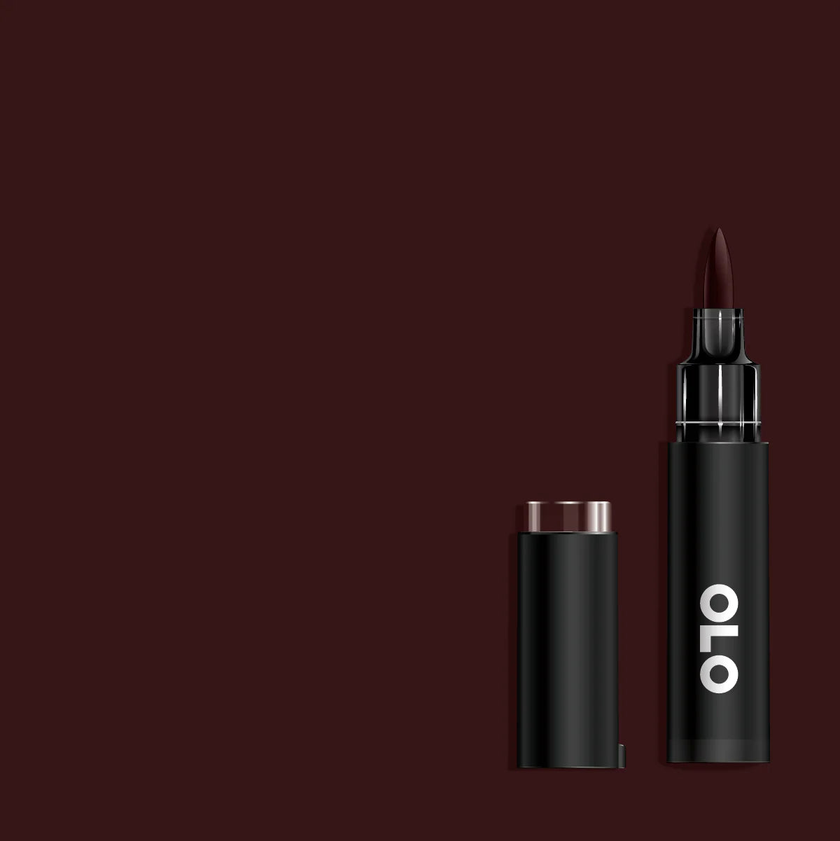 OLO MARKER - Brush - R1.8 - Maroon