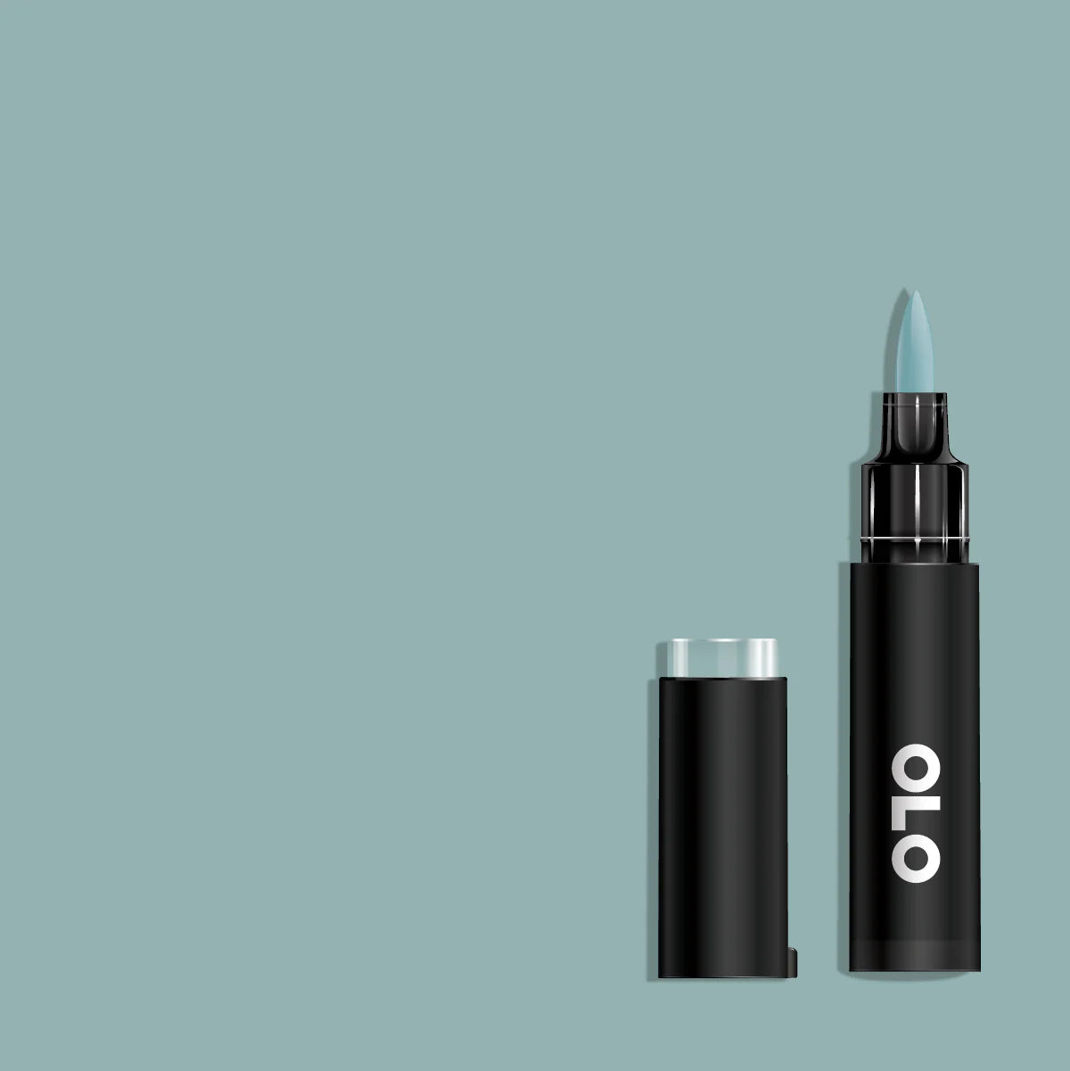 OLO MARKER - Brush - Silver Jade