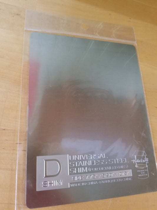 The Product Well - AIR Exclusive - AIR EXCLUSIVE - Universal Stainless Steel D Shim
