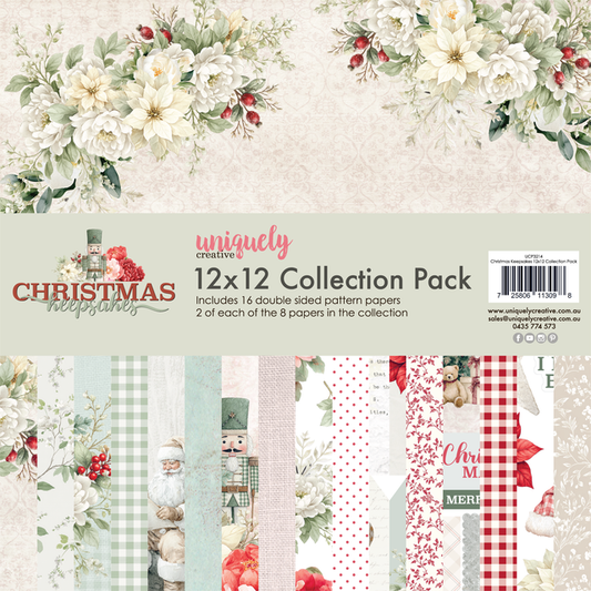 Uniquely Creative - Christmas Keepsakes Collection - 12 x 12 Collection Pack