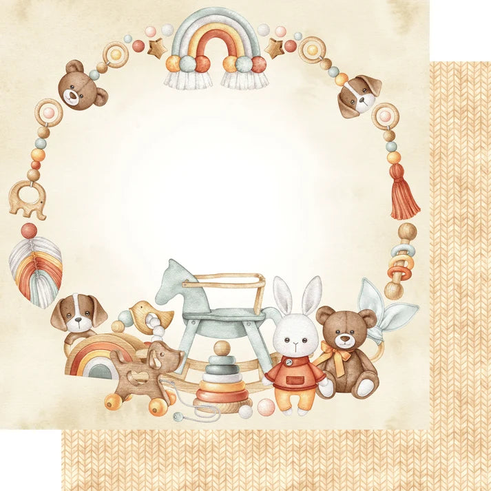 SSC Designs - Oh, Baby! Collection - 12 x 12 Scrapbook Paper And Embellishment Kit