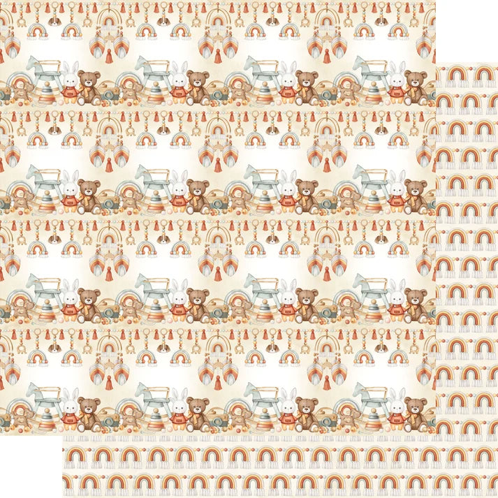 SSC Designs - Oh, Baby! Collection - 12 x 12 Scrapbook Paper And Embellishment Kit