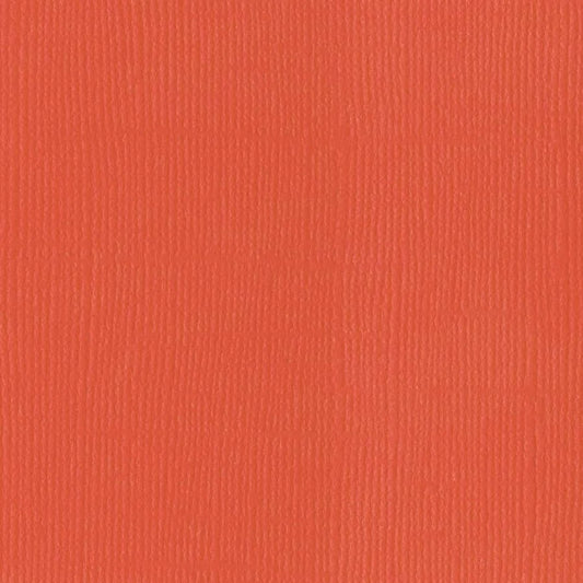 Bazzill 12 x 12 Textured Cardstock - Bazzill Orange